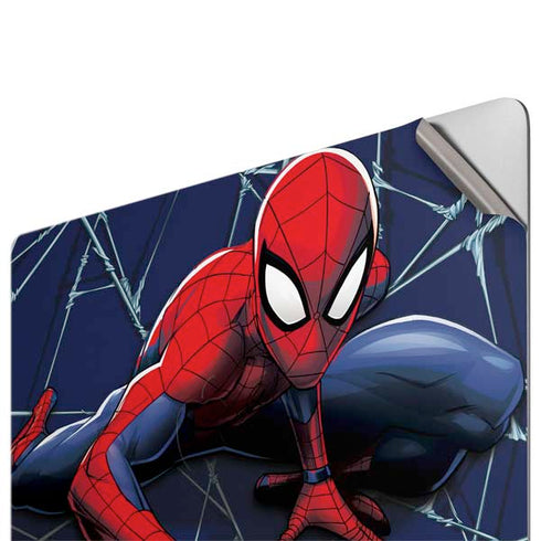 Marvel Spiderman Crawling Spiderman Apple MacBook Pro 16-inch Skin